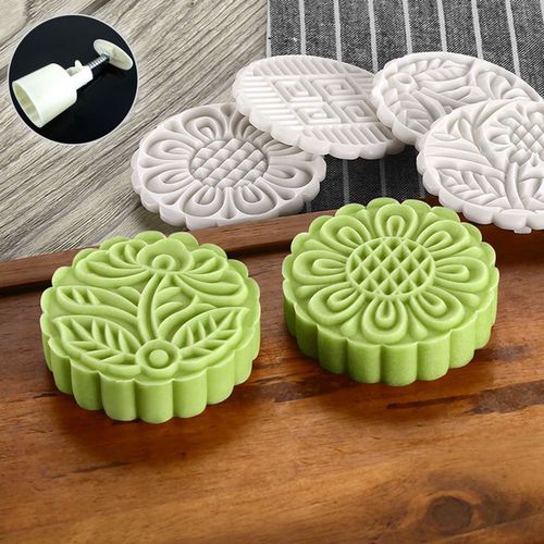 Giảm ₫5,550] EYE Easy to Clean Moon Cake Mold Hand-Pressure Mooncake Molds  Safe for Home - tháng 7/2023 - BeeCost