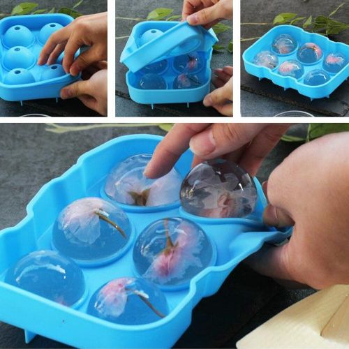 Silicone Ice Cube Maker Portable Bucket