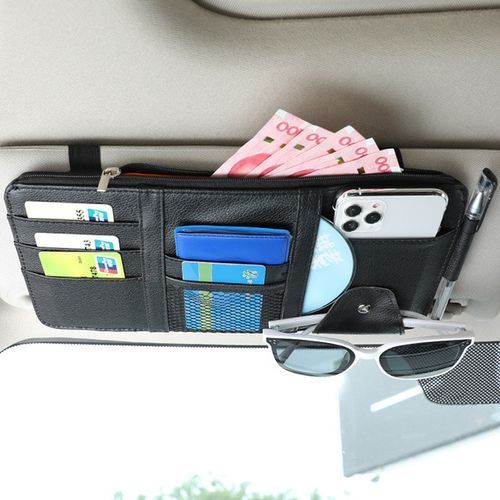  Car Sun Visor Organizer,Sunglasses Holder for Car,Car