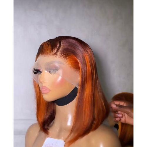 Generic Piano bob wig with full frontal
