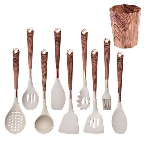 Generic Silicone Non-Stick Cooking Spoon Set