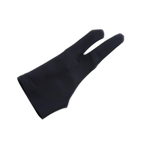 Generic 1pc Palm Rejection Two-finger Drawing Glove 3-layer