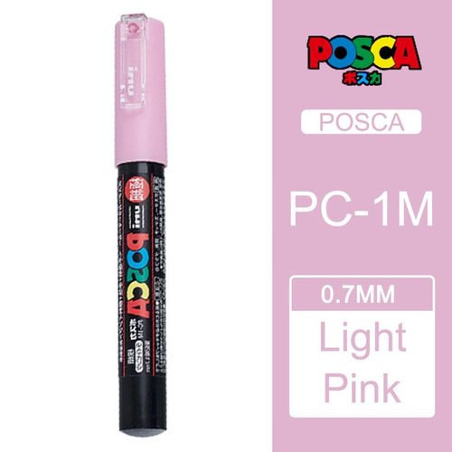 Posca PC-1M Extra Fine Pink Paint Marker