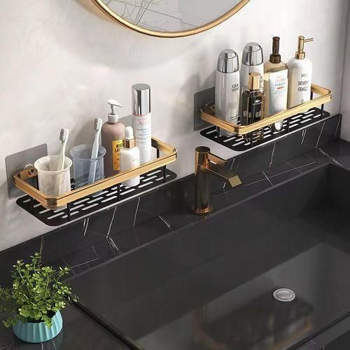 Generic Corner Racks Bathroom Shelf Iron Wall Mounted -