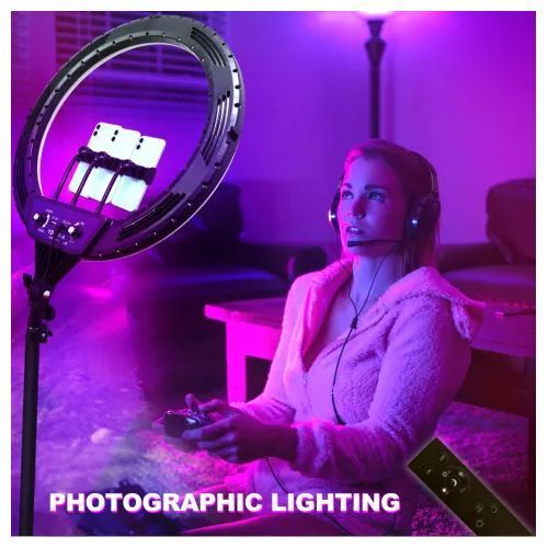 product_image_name-Generic-18 Inches  Brightest Led Ringlight Stand-3