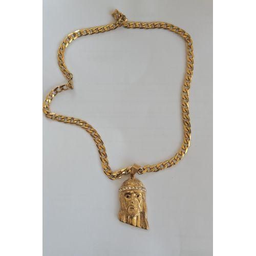 product_image_name-Fashion-Cuban Link Chain With Pendant-1