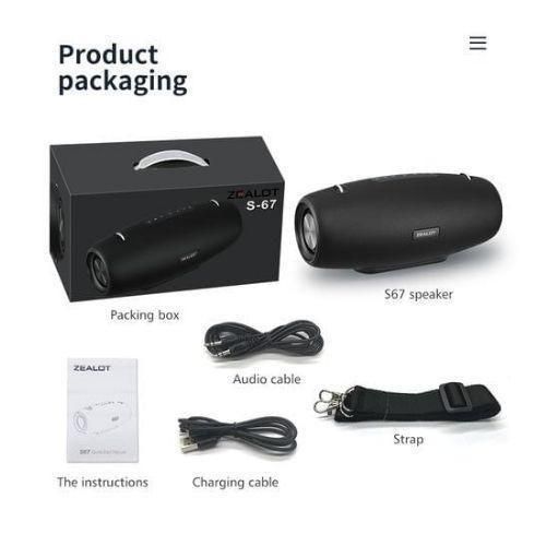 product_image_name-Zealot-S67 Bluetooth Bass Speaker 75W Black-2