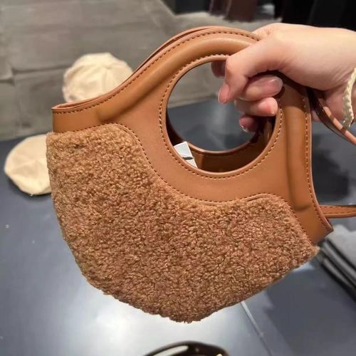 Fashion Bag women s new autumn and winter lamb wool basket bag plush crossbody bag versatile wool handbag bags for women handbags Jumia Nigeria