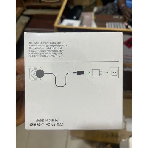 product_image_name-Generic-Smart Watch & iWatch Charger - Magnetic Charging Cable for Apple Watch, Smartwatch Charger, Round Shape. Magnetic Charger to USB-A ( White )-6