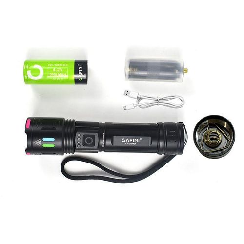 CAFINI Portable Hnadheld Aluminum Alloy Flashlight Torch - image 2