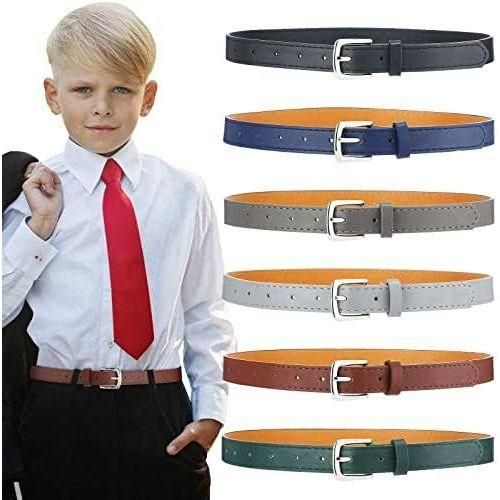 product_image_name-Fashion-2 In 1 School Children Leather Belt ANY TWO COLOURS-1