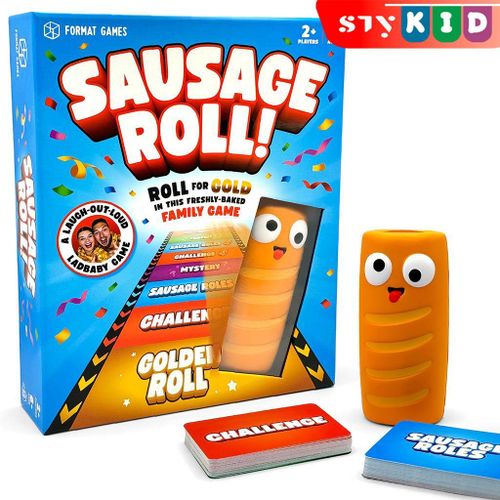 STY Sausage Roll Family Interactive Game Multi-Player Cooperative Board Game - 6+ Yrs