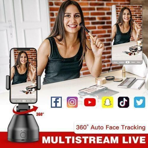 Generic 360°Rotation Auto Face Tracking Phone Holder - image 3