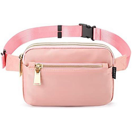 DANCOUR Hot Pink Fanny Pack Crossbody Bags for Women - Hot Pink Belt Bag for Women Crossbody Everywhere Belt Bag for Women Fashion Waist Packs Mini