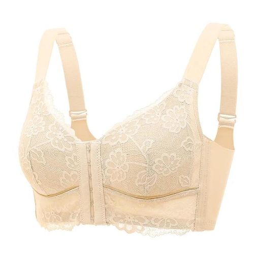 Generic Front Closure Bras For Women Sexy Lace Gather Underwear