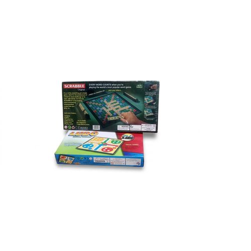 Generic Big Size Ludo and Scrabble Board Games with Free Dice for Ludo - image 2