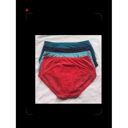 product_image_name-Efans-Beautiful and Lovely Seamless Ladies Pants 4pcs-2