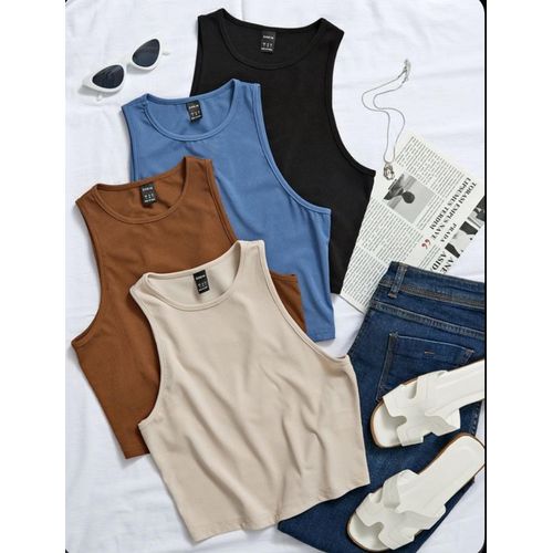 product_image_name-Fashion-Quality Sexy Tank Top - Black (very Stretchy)-6