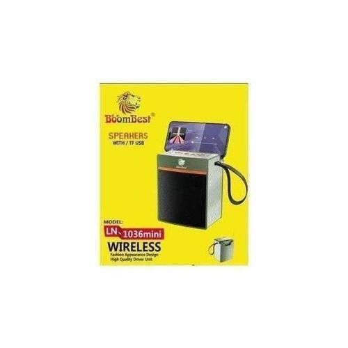 Generic BoomBest LN-1036 Mini Portable Wireless Bluetooth Speaker with Radio - image 2