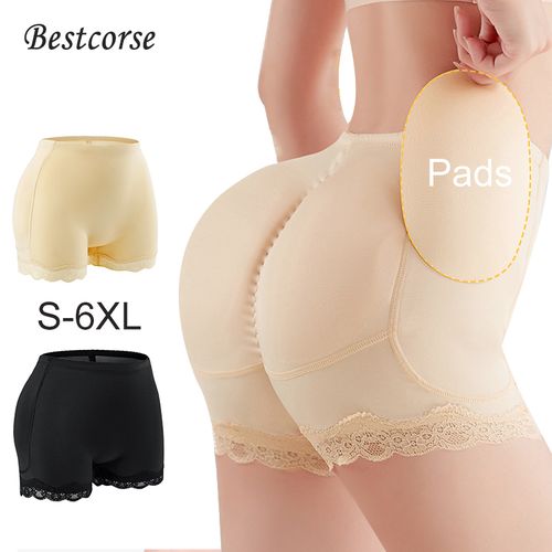 QIPOPIQ Underwear for Women Plus Size Shapewear Buttock Hip-Lifting Exposed  Panties 