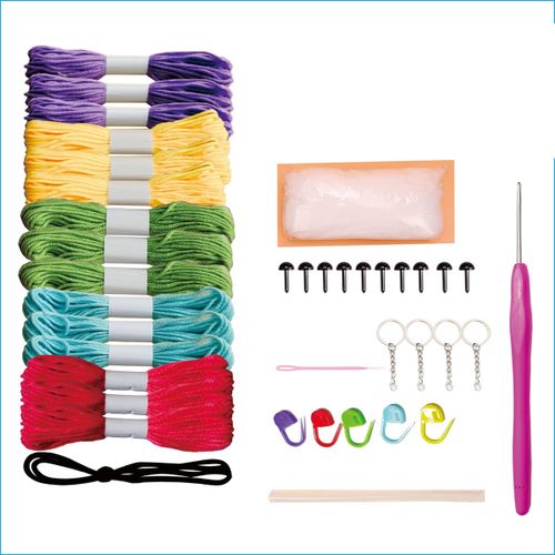 Generic Crochet Kit for Beginners, Crocheting Animals Kits Knitting Pack