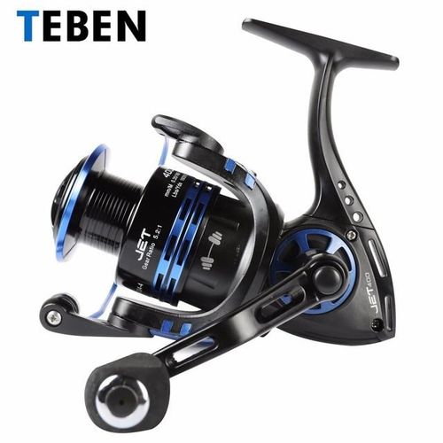 Generic Teben Max Drag 18kg 8 Bb 5.2:1 Carp Fishing Freshwater Spinning Reel  2000-6000 Series Fold Eva Handle Reels Fish