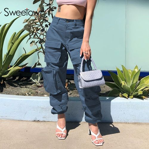Amazon.com: Women Casual Pants Safari Style Drawstring High Waist Trousers  Loose Japanese Streetwear Vintage Solid Color Hip-Hop Black S : Clothing,  Shoes & Jewelry