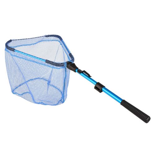 Generic 2 Section Collapsible Fishing Net Telescoping Folding Fish Landing  Net for Fly Fishing Catch and Release