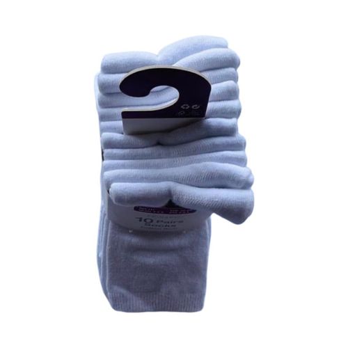 product_image_name-Primark-10-IN-1 Short Socks - WHITE-1