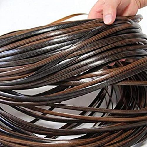 White Synthetic Rattan Weaving Material - 250g Pack For Furniture Repair