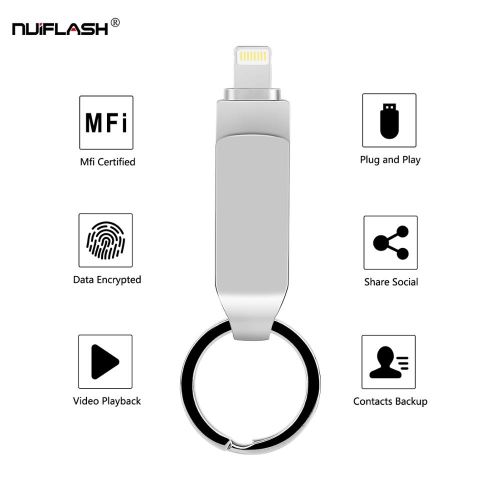 CLÉ USB-A USB-C DUAL 32GB METAL