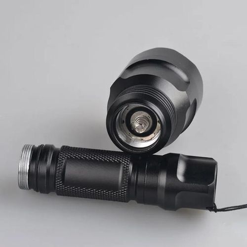 Generic Tactical Security Rechargeable Flashlights High Lumens Super Bright Life LED  Powerful Flashlight with 5 Modes - image 3