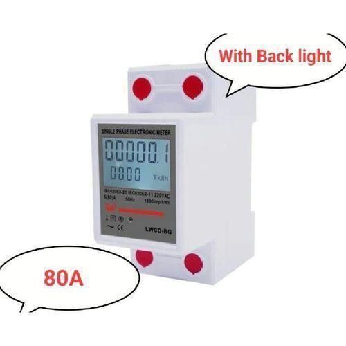 Generic Electricity Power Prepaid Check Meter / KWh Unit Reader 80A