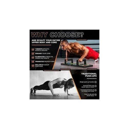 Generic Push Up Fitness Boards - Press Up Set - image 2