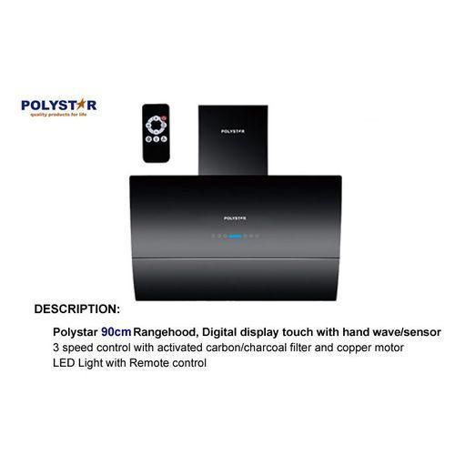 product_image_name-Polystar-90cm Digital Display Dual Function Rangehood With Remote Control-1