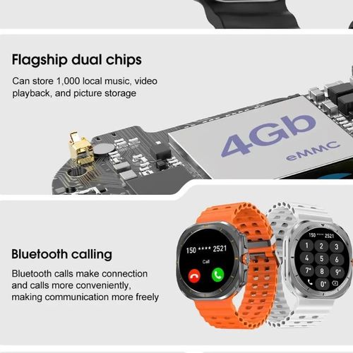 product_image_name-Generic-For Galaxy Watch 7 Ultra Smart Watch 2025 HD MP3/MP4 Player GPS Tracker Smartwatch-6