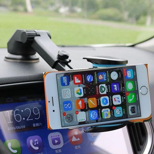 Car Tablet Holder, Tablet Dash Mount iPad Stand Holder for Car Windshield  Dashboard Universal Tablet Car Mount with Suction Cup Compatible for  Samsung