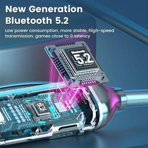Generic Wireless Bluetooth Earphone Sports Waterproof Bluetooth 5.3 Headset NECKBAND - image 4