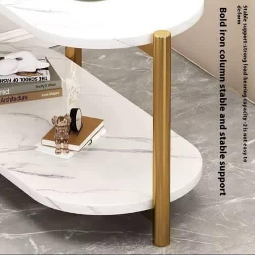 Generic Side Stools Table - White 24 Cm - image 2
