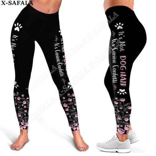 Generic Dog Style Grooming Salon Pet Groommer Hairdresser Legging 3d Print  Women Yoga Pants Girl Leggings Summer Sports Fitness Wear-14