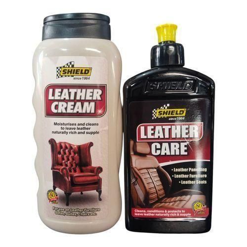 Shield .SHIELD. Leather CARE And Leather CREAM