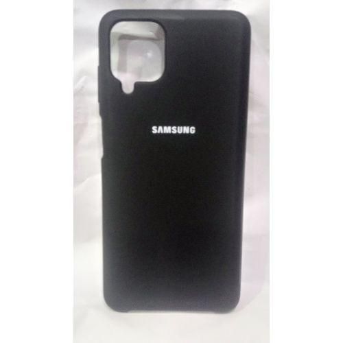 product_image_name-Generic-Samsung Galaxy A12 Silicone Back Case + GLASS-1