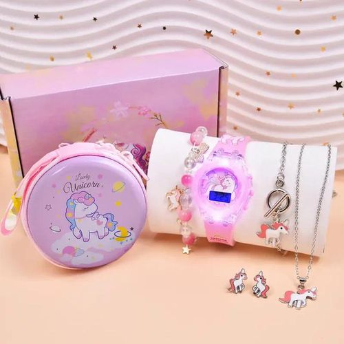 Unicorn watch and bracelet set shop