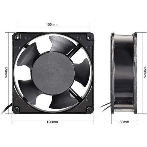 Generic Cooling Fan 220/240V 50/60Hz 0.14A - image 2
