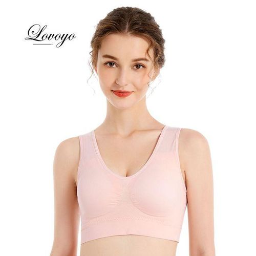 Summer Ultra-thin Ice Silk Seamless Bra Without Steel Ring Anti-sagging  Large Size Beautiful Back Breathable Sleep Sports Bra