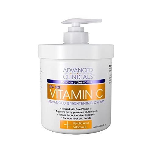 product_image_name-Advanced clinicals-Vitamin C Advanced Brightening Body Cream (454ml)-1
