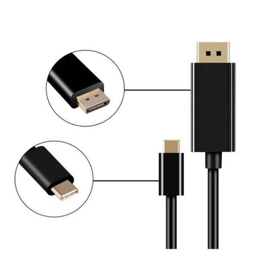 product_image_name-Generic-Display Type C To Displayport Thunderbolt Cable High Speed Display-2