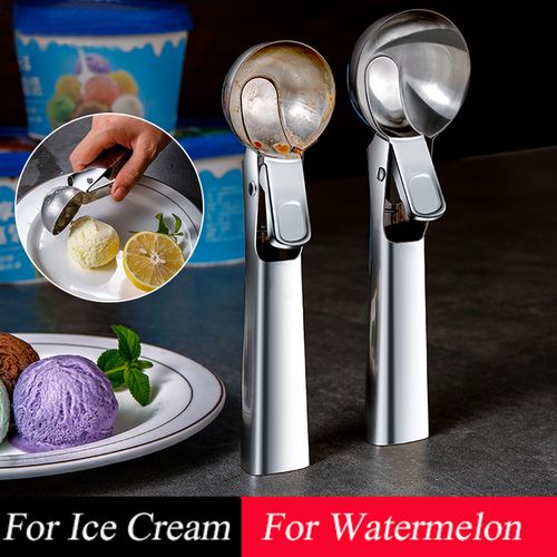 Ice Cream Scoops Stacks Stainless Steel Ice Cream Digger Non-Stick