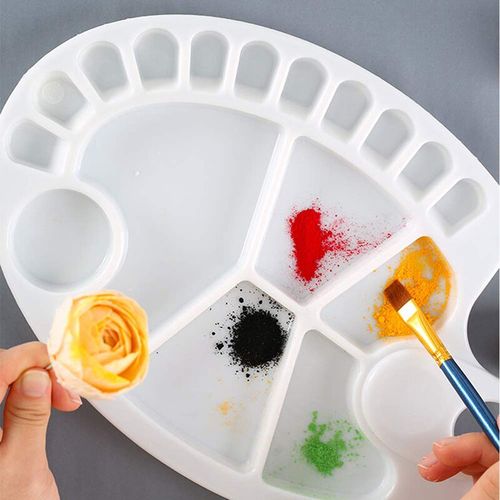  Non-Stick Paint Palette 2 PCS Artist Paint Mixing Tray