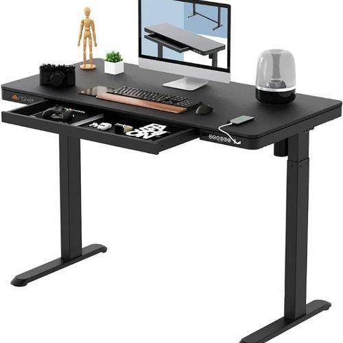product_image_name-Generic-PRO Electric Adjustable Table With Charging Pad & USB PORT-1